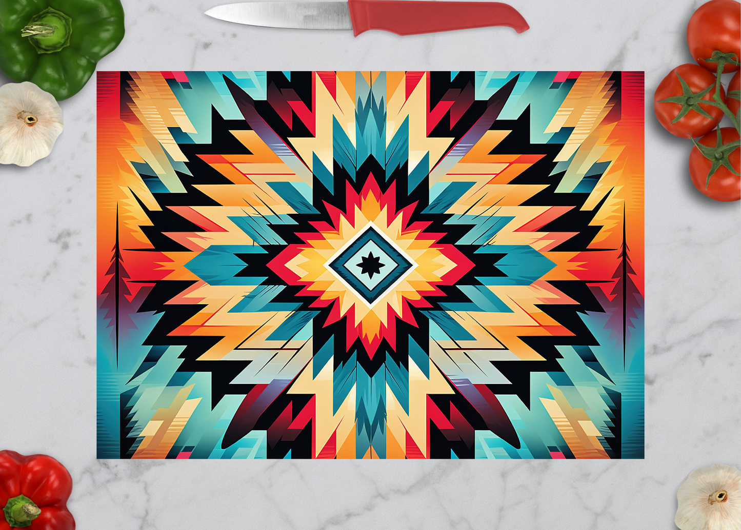 Aztec Artisan Glass Cutting Boards