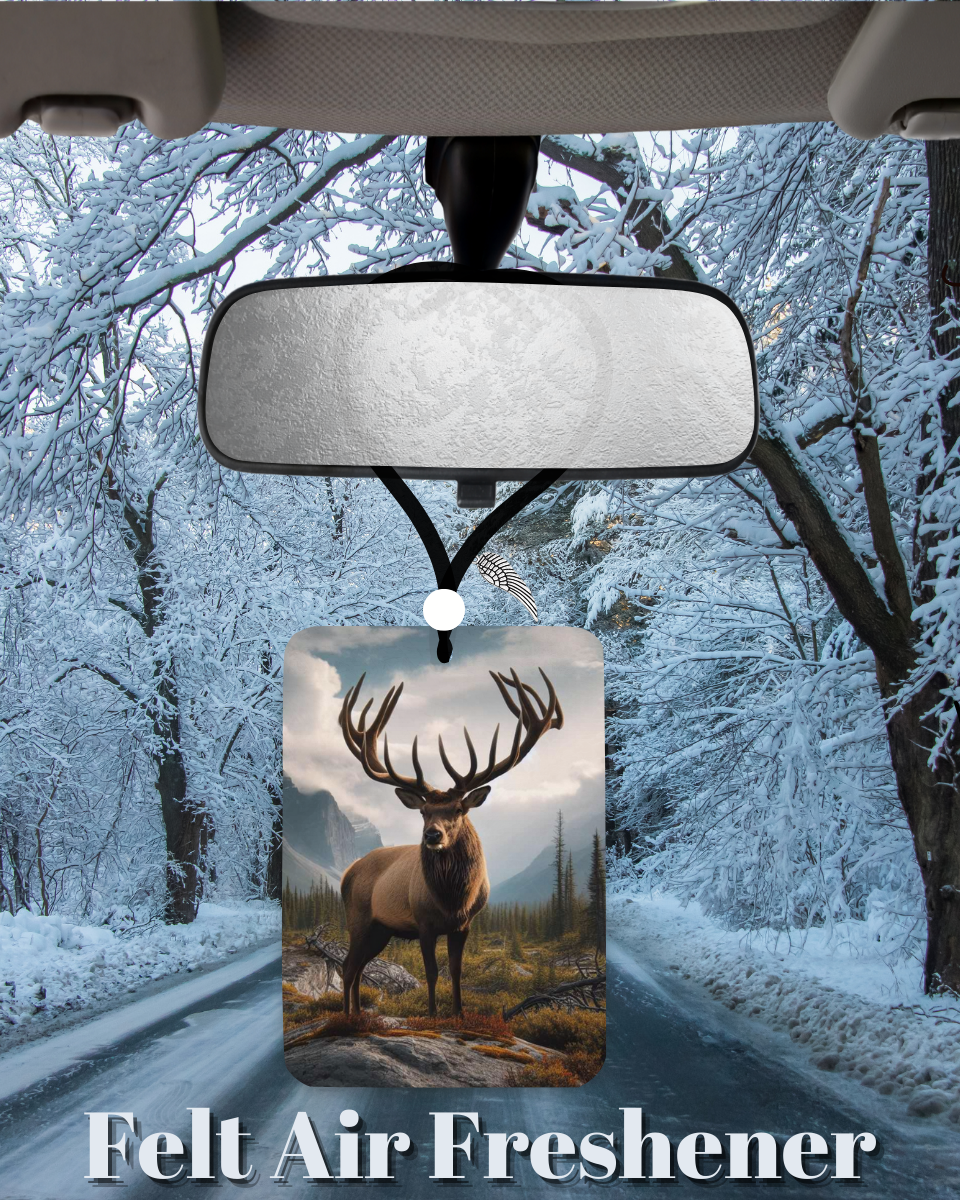 Majestic Wilderness Elk Air Freshener Series