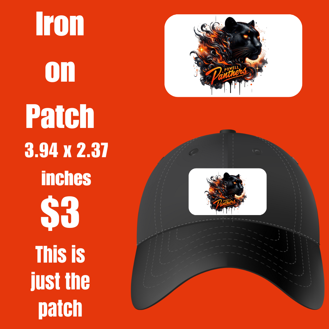 Blaze Panther Iron-On Patch