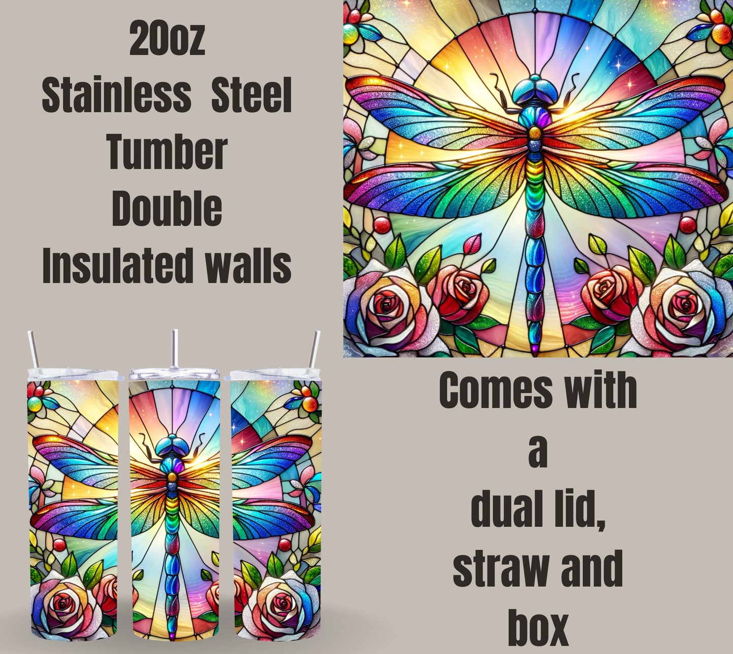 Luminous Botanica Insulated Tumbler Collection