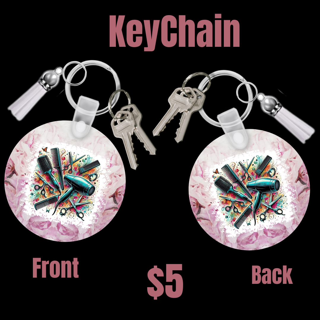 Chic Salon Keychain
