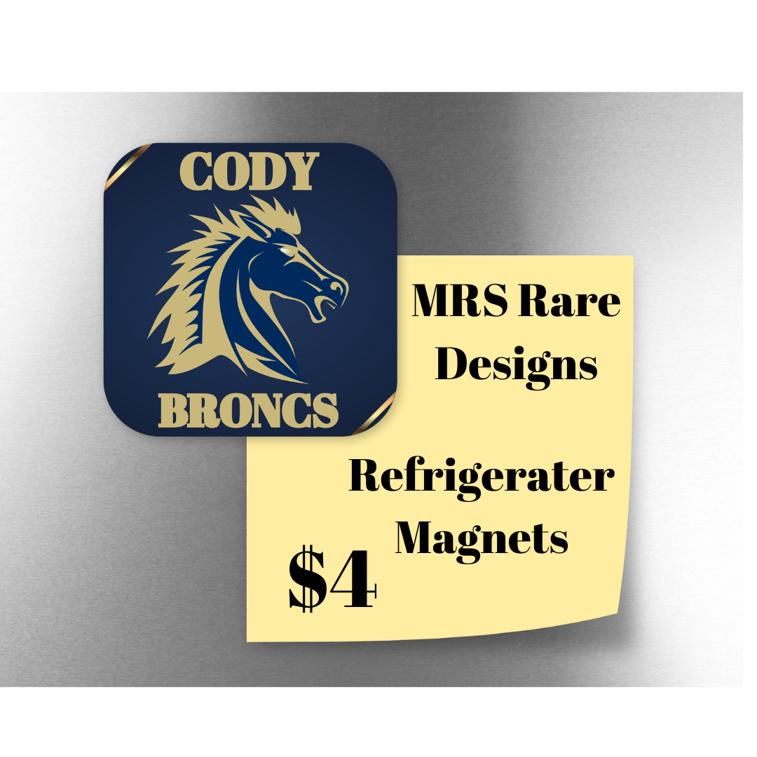 Cody Broncs Refrigerator Magnets