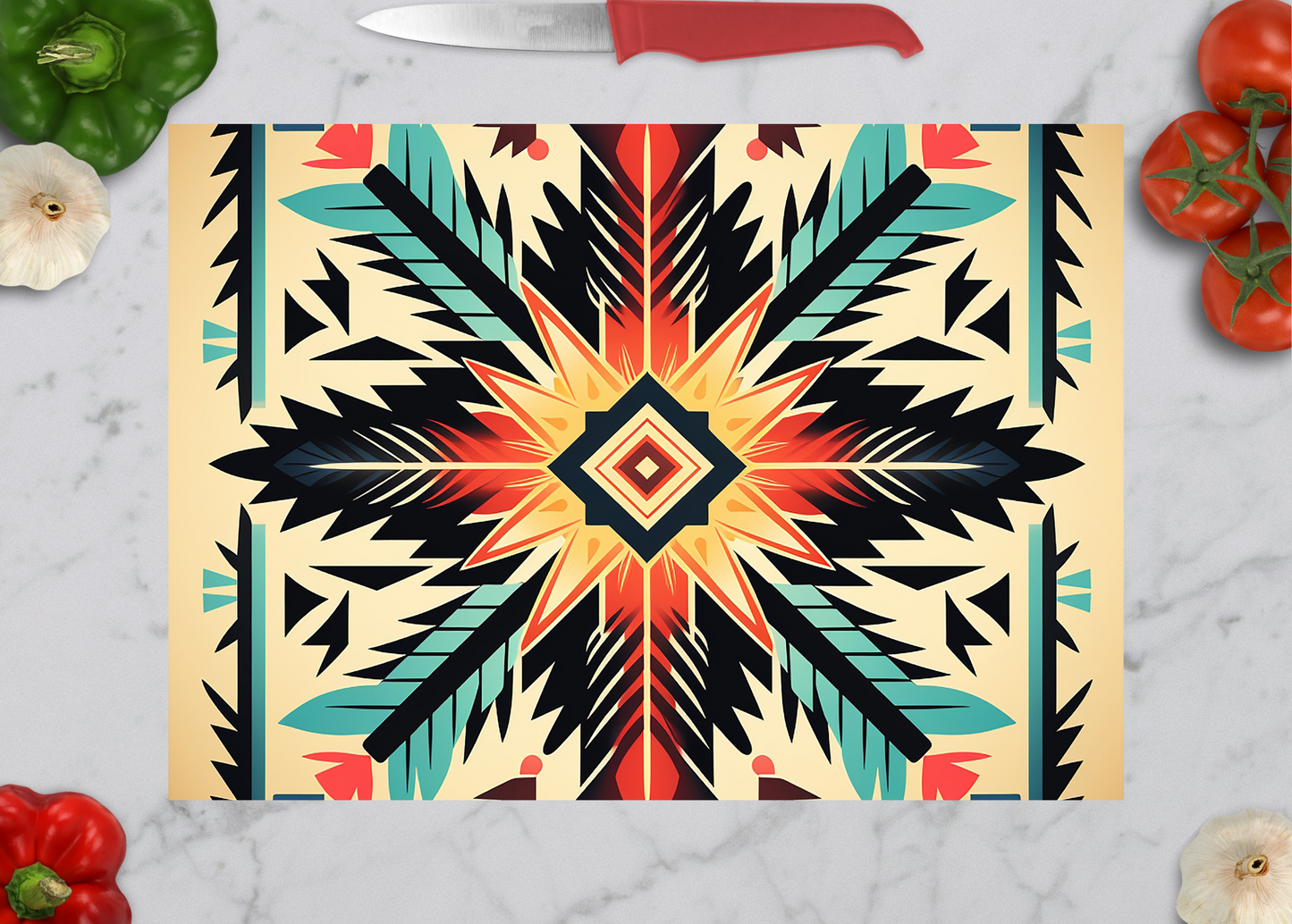 Aztec Artisan Glass Cutting Boards