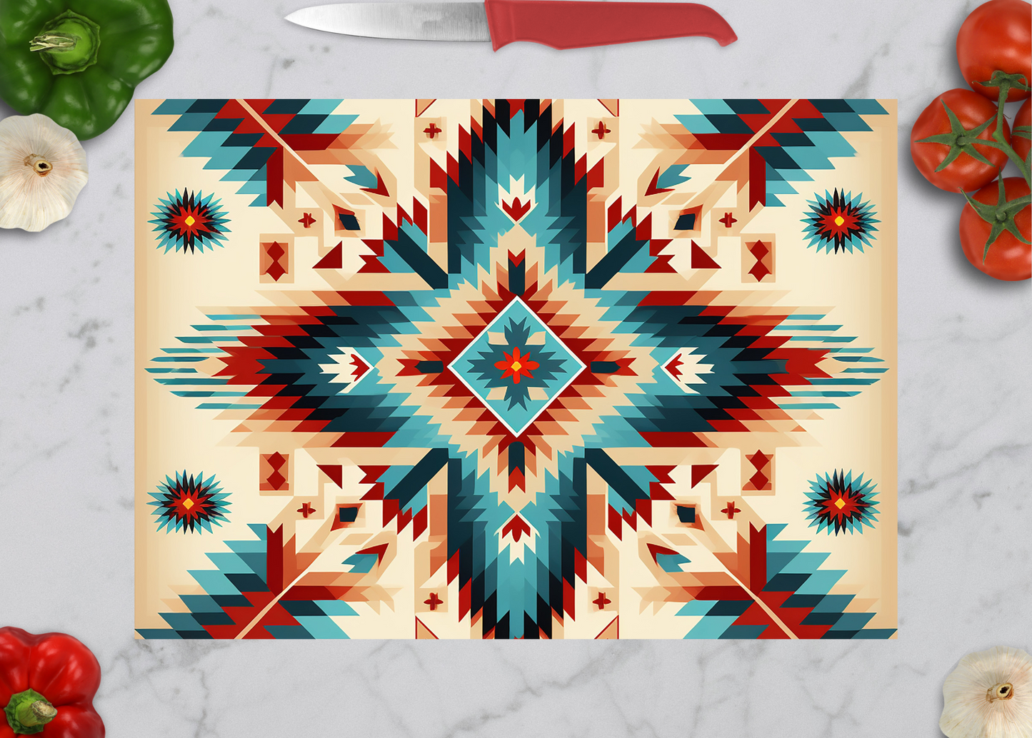Aztec Artisan Glass Cutting Boards