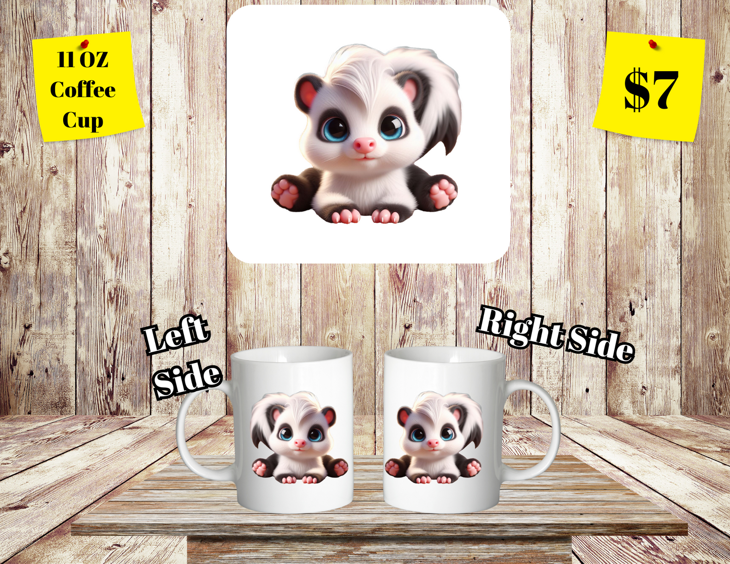 Whimsical Fauna Coffee Cup Collection