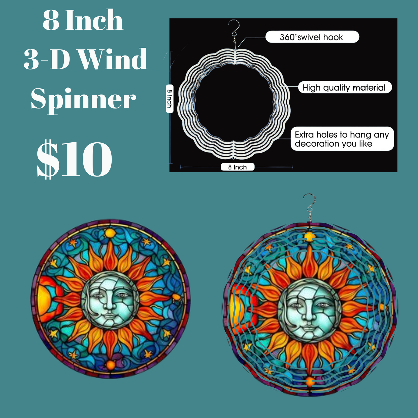 Celestial Dance 3D Wind Spinner