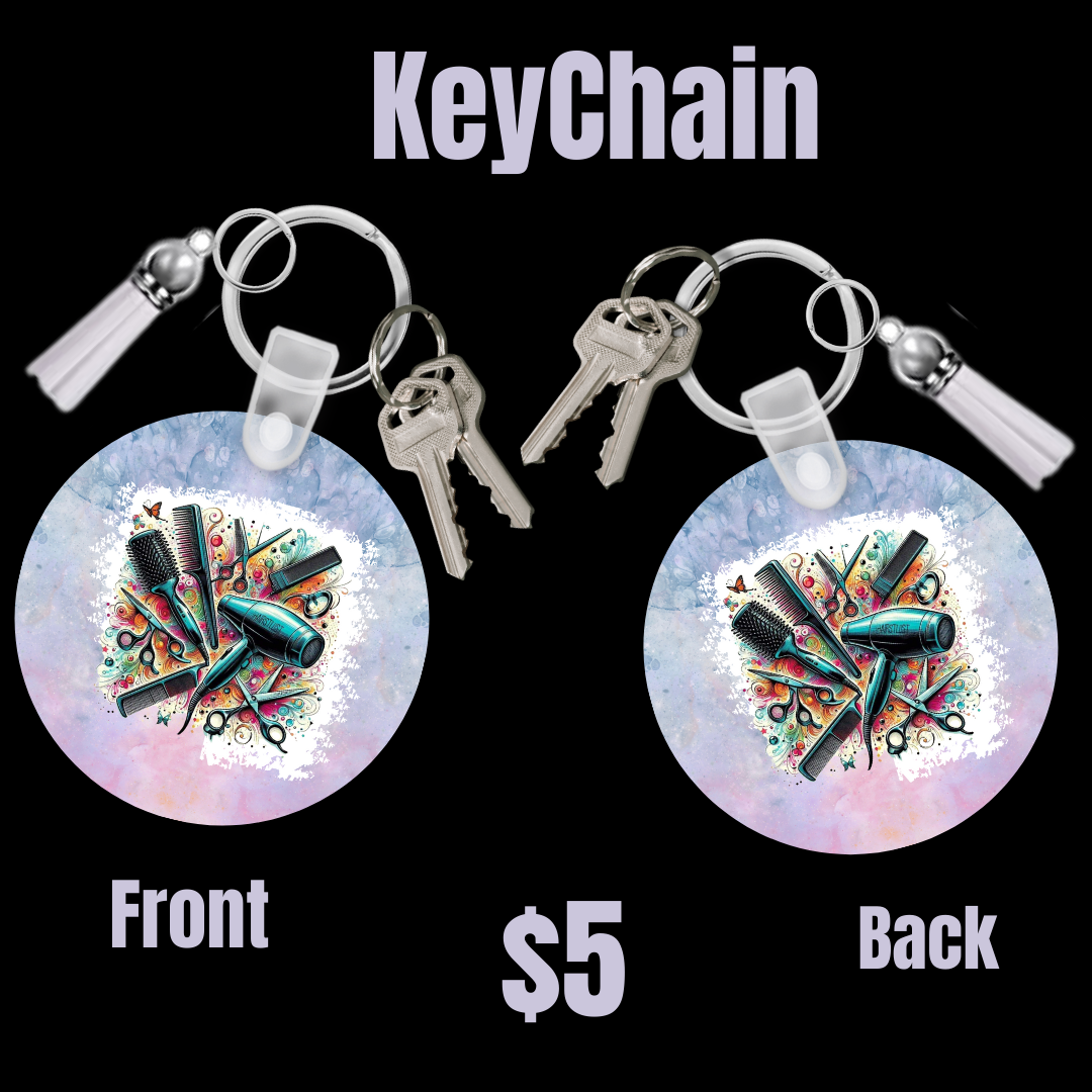 Chic Salon Keychain