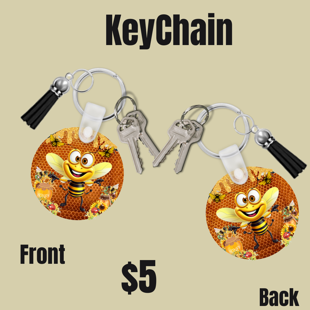 Bee Keychains