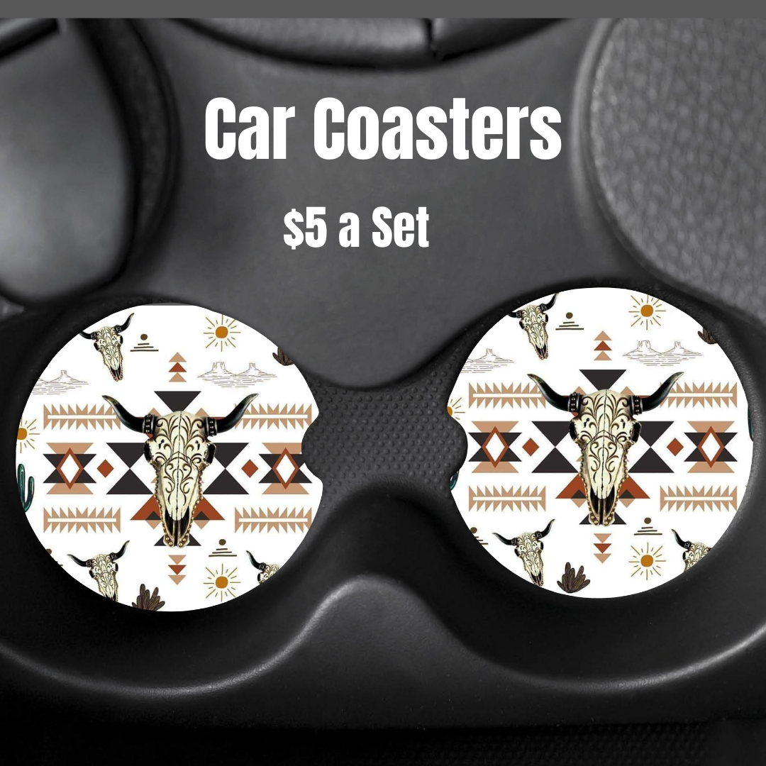 Mystic Southwest Fusion Car Coasters