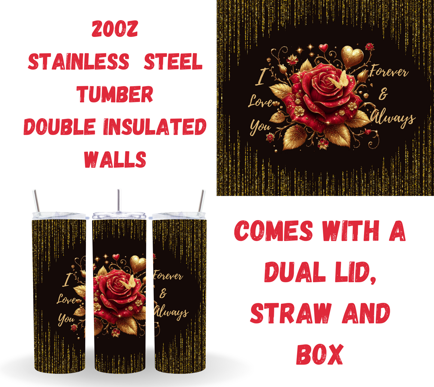 Everlasting Affection Insulated Tumbler Collection