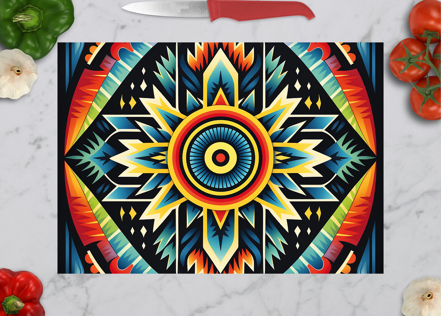 Aztec Artisan Glass Cutting Boards