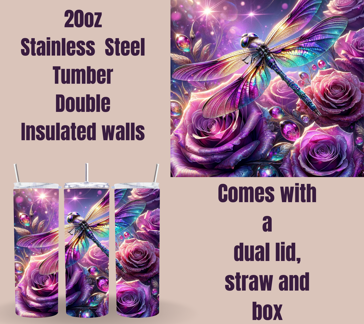 Luminous Botanica Insulated Tumbler Collection