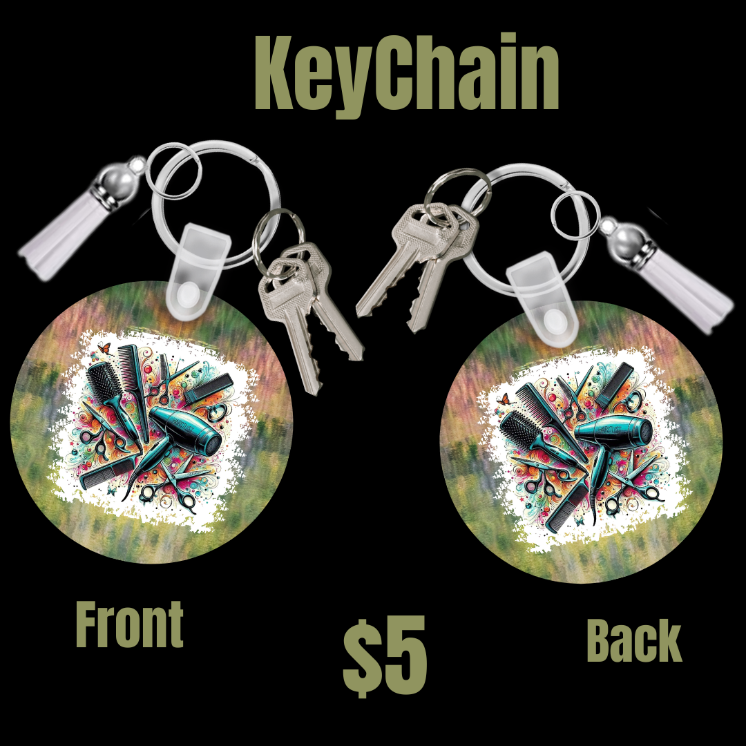 Chic Salon Keychain