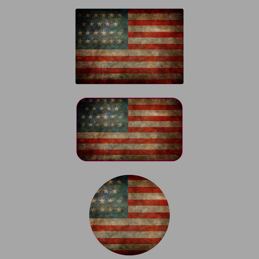 Old Glory Vintage Iron-On Patch