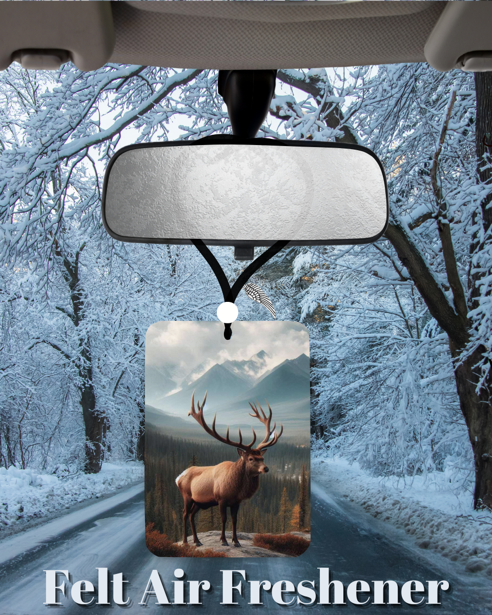 Majestic Wilderness Elk Air Freshener Series