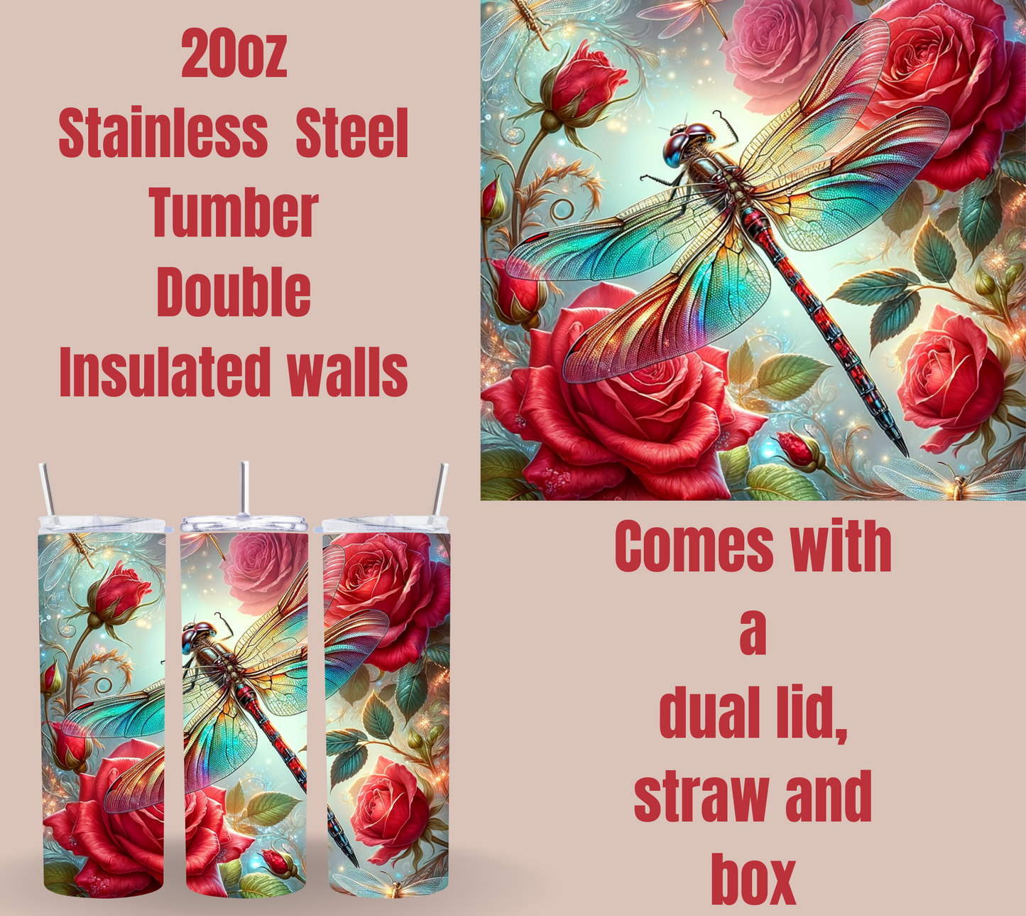 Luminous Botanica Insulated Tumbler Collection