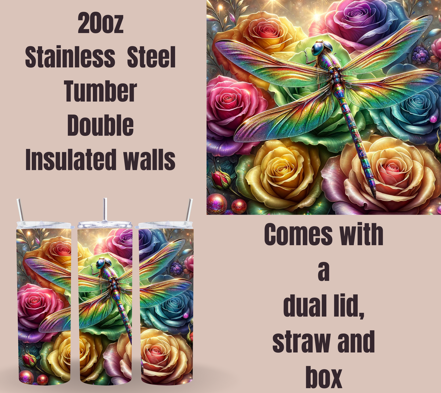 Luminous Botanica Insulated Tumbler Collection
