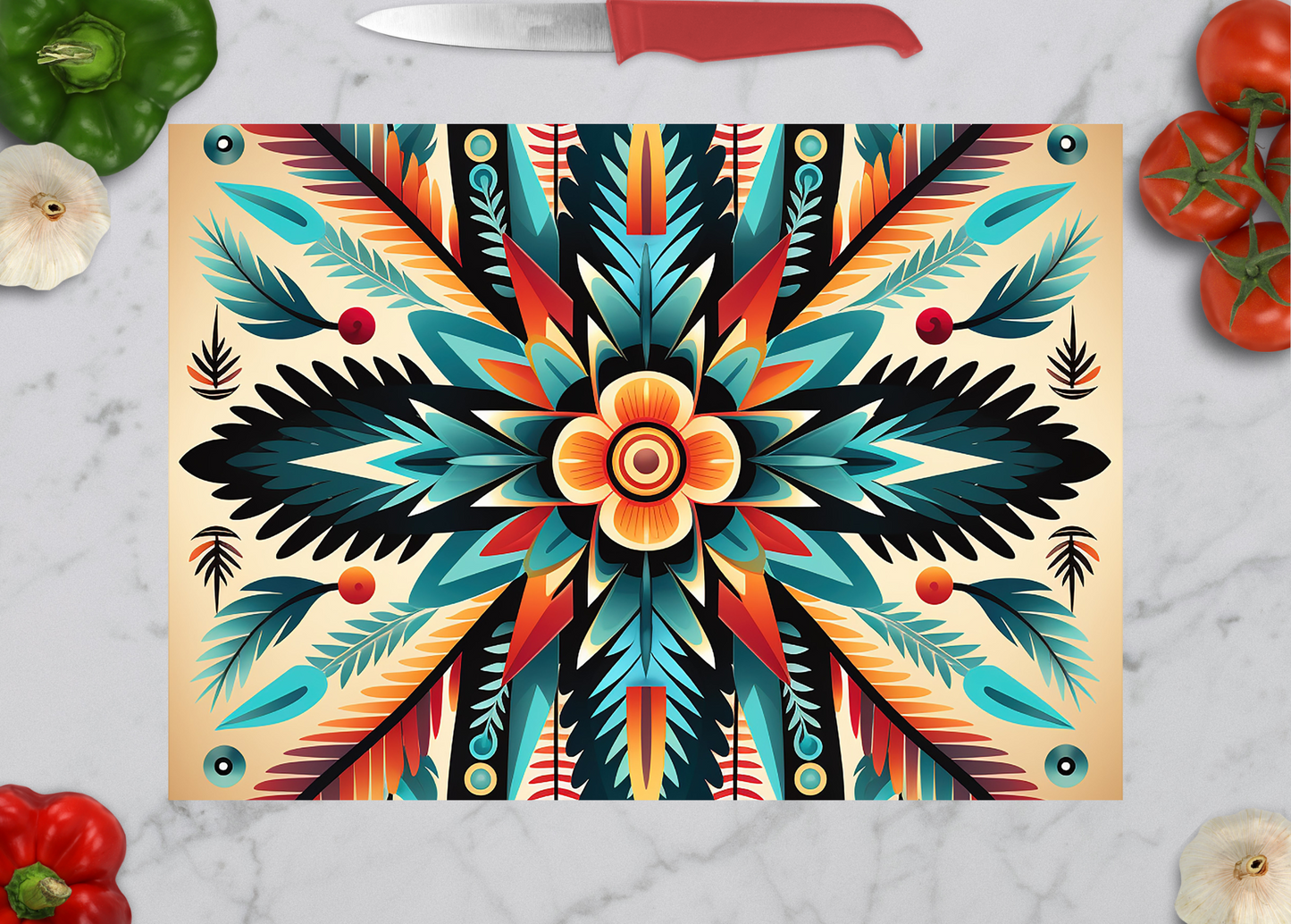 Aztec Artisan Glass Cutting Boards