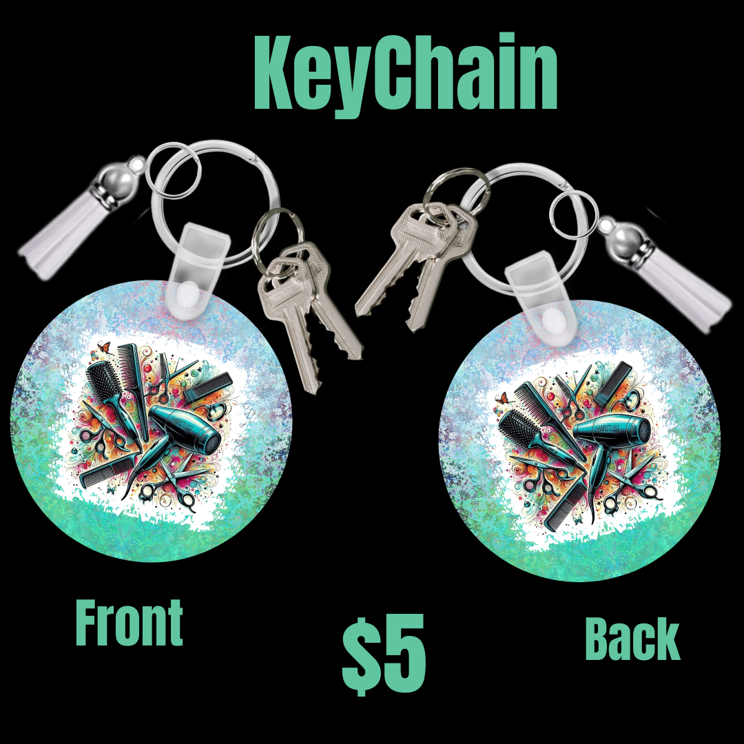 Chic Salon Keychain