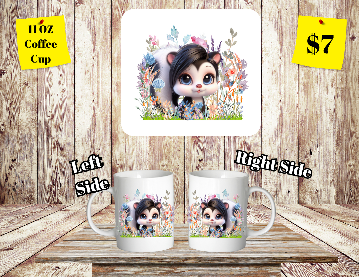 Whimsical Fauna Coffee Cup Collection