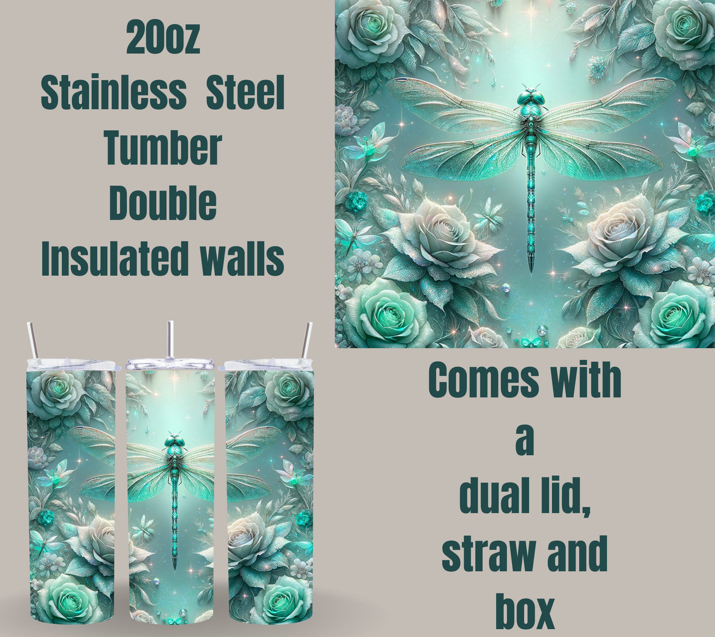 Luminous Botanica Insulated Tumbler Collection