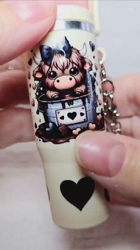 Cheeky Support Keeper Keychain