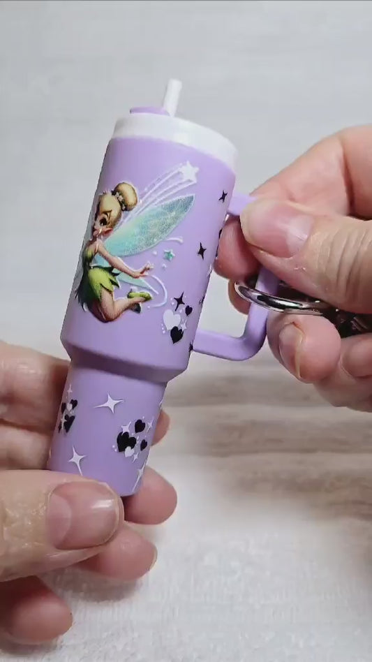 Pixie Dust & Sarcasm Keeper Keychain