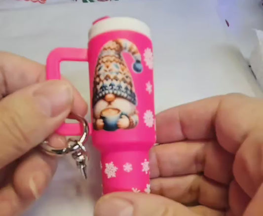 Cozy Pocket Tumbler Keychain