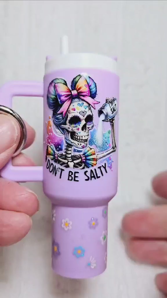 Skull-tastic Secret Stash Keychain