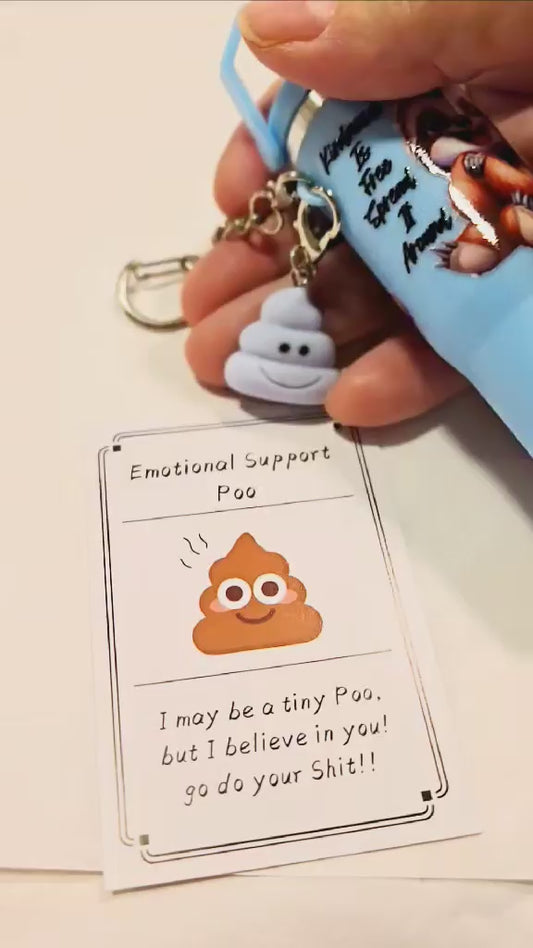 "Spread Kindness" Sloth Chapstick Keychain Duo