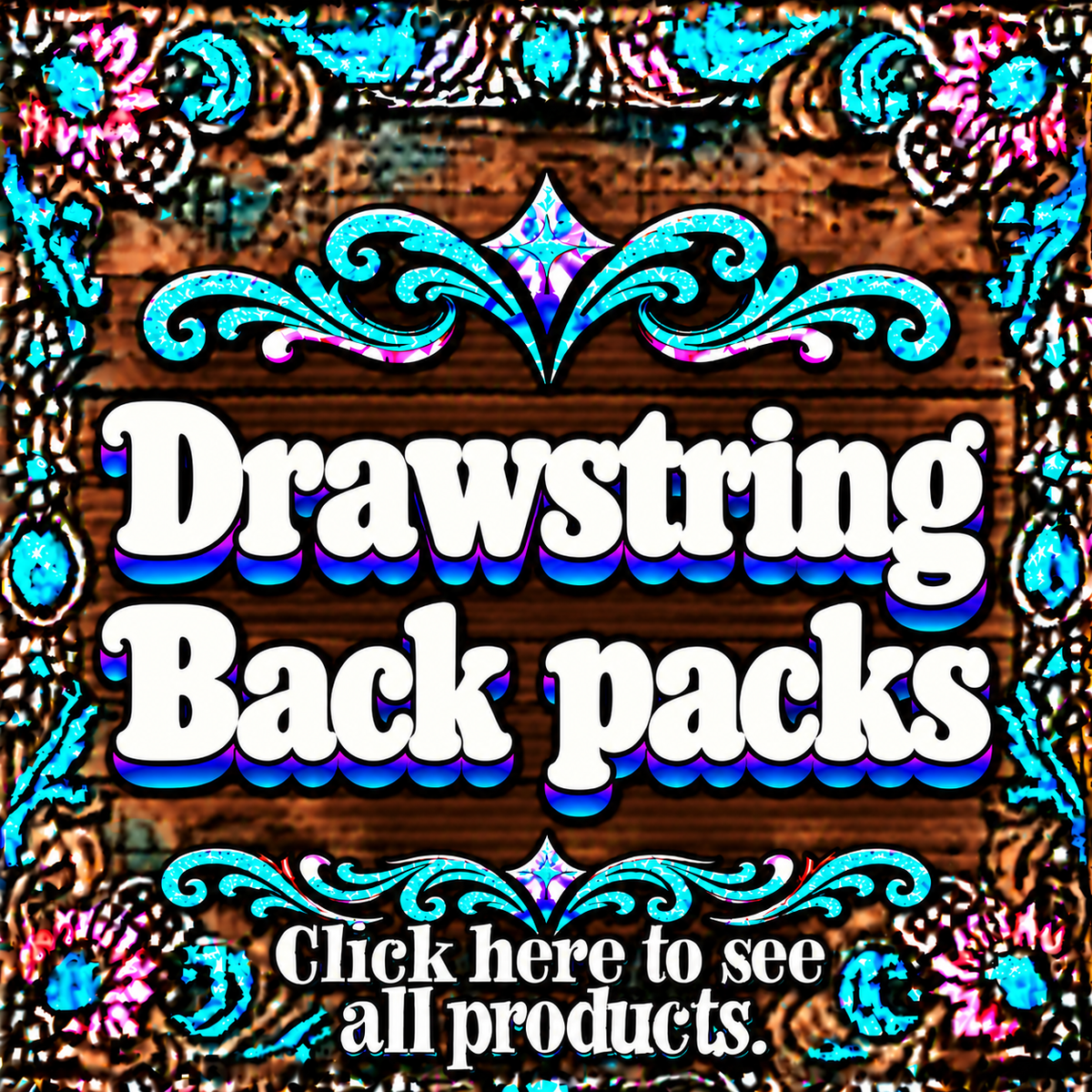 Drawstring Back packs