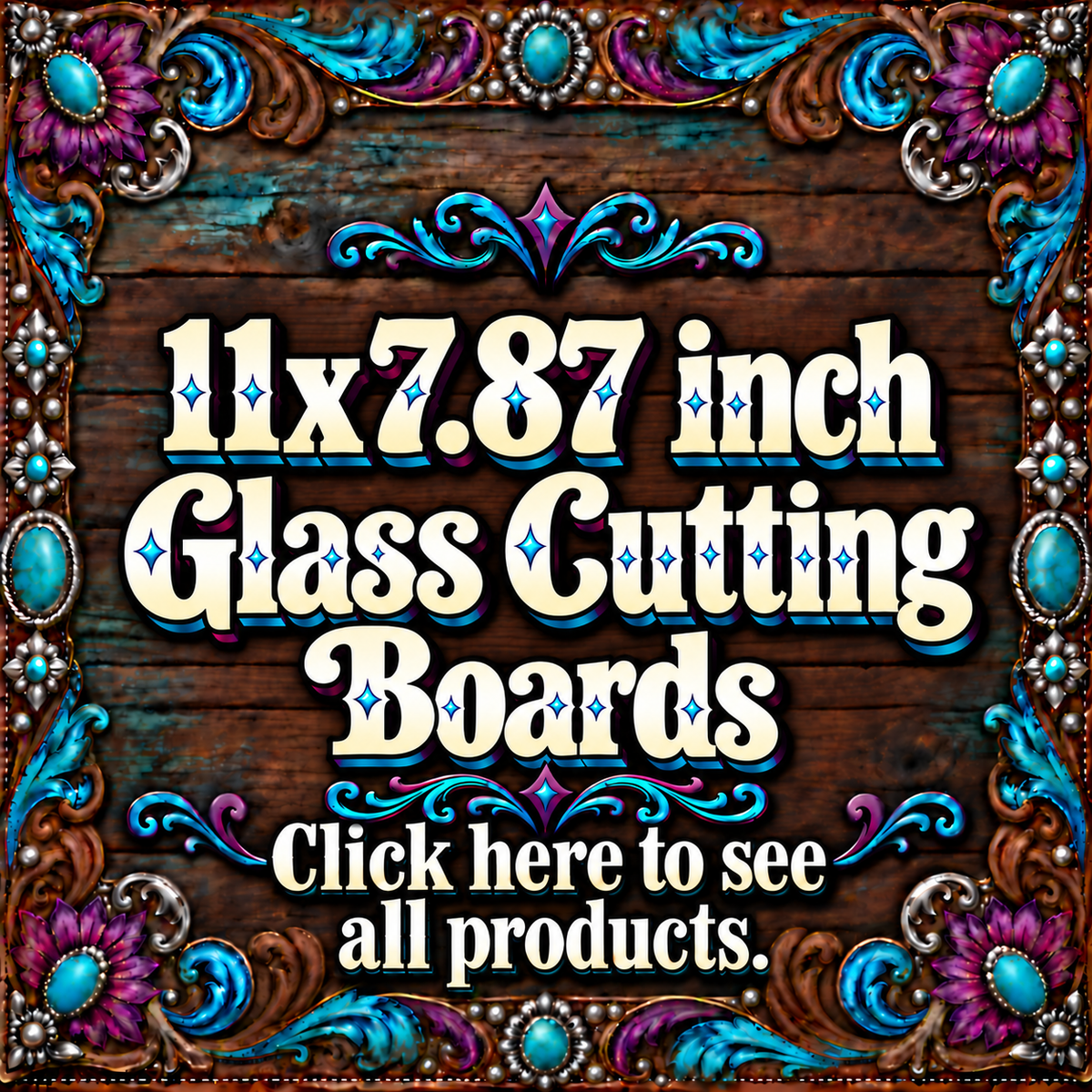 11x7.87 inch Glass Cutting Boards
