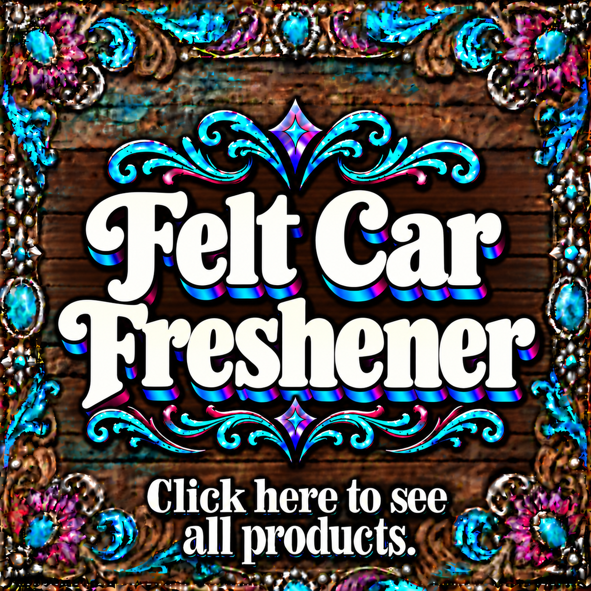 Felt Car Freshener