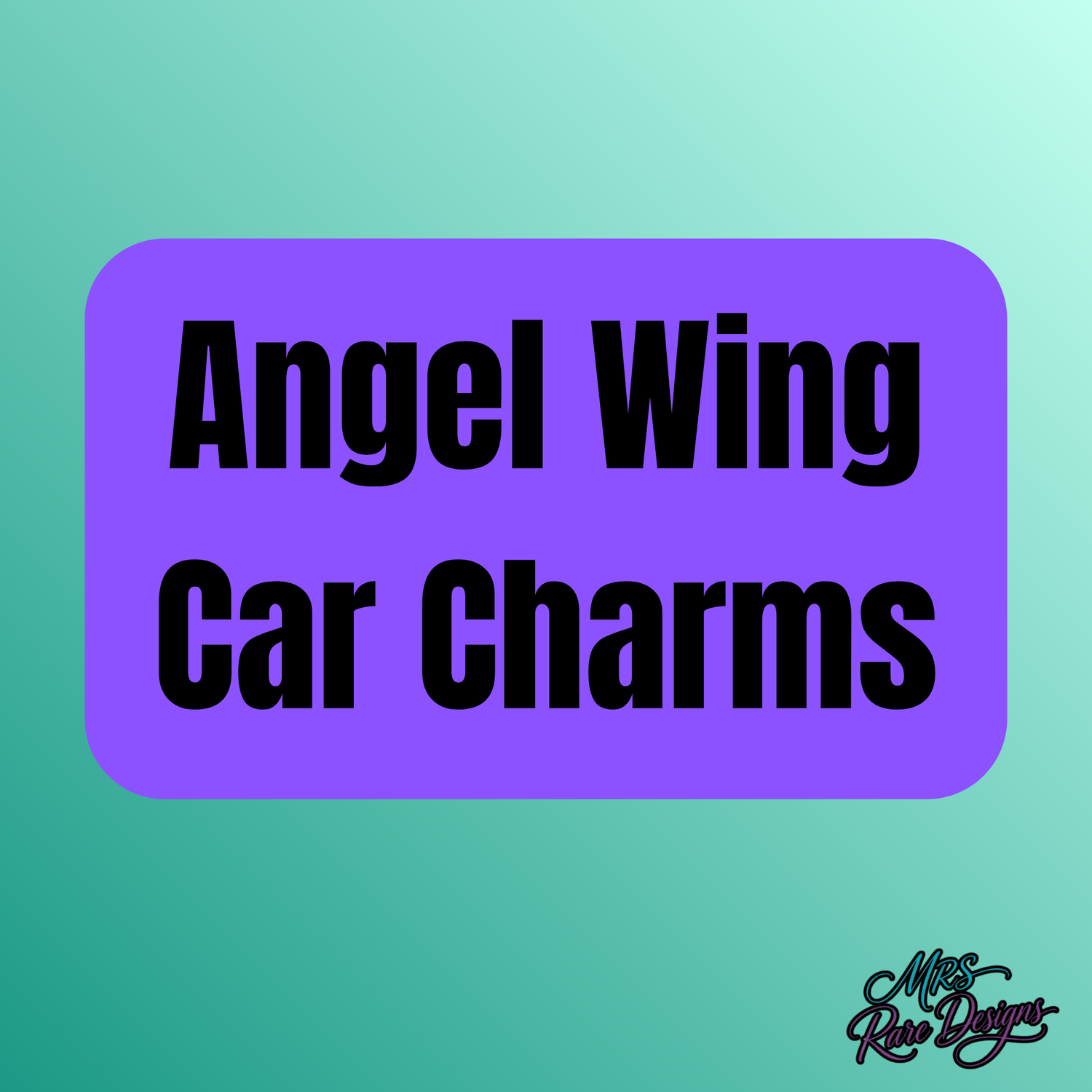Angel Wing Car Charms