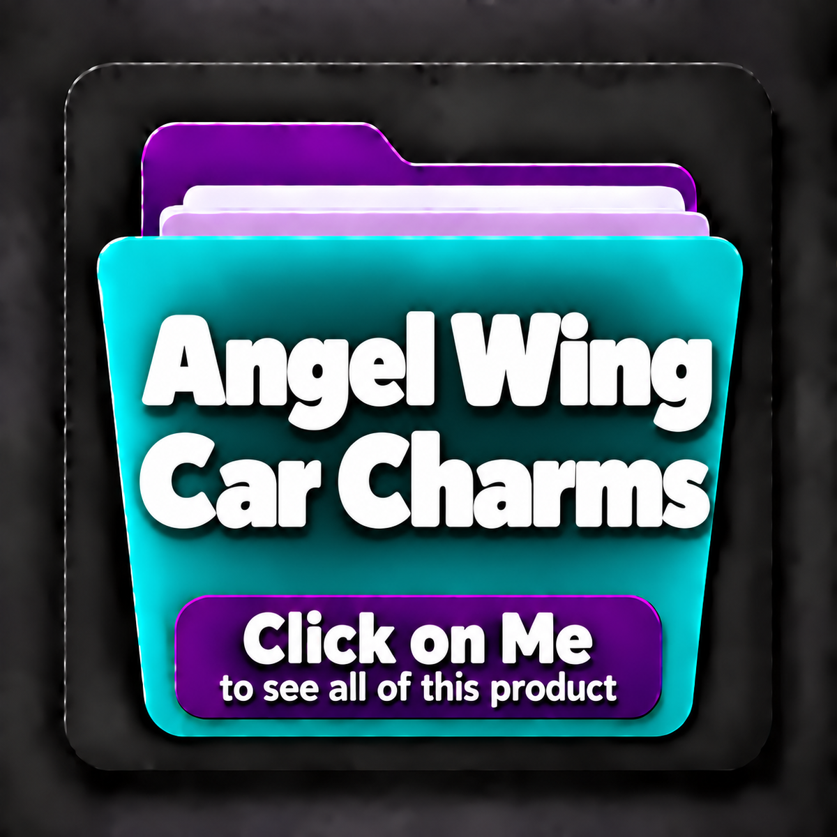 Angel Wing Car Charms