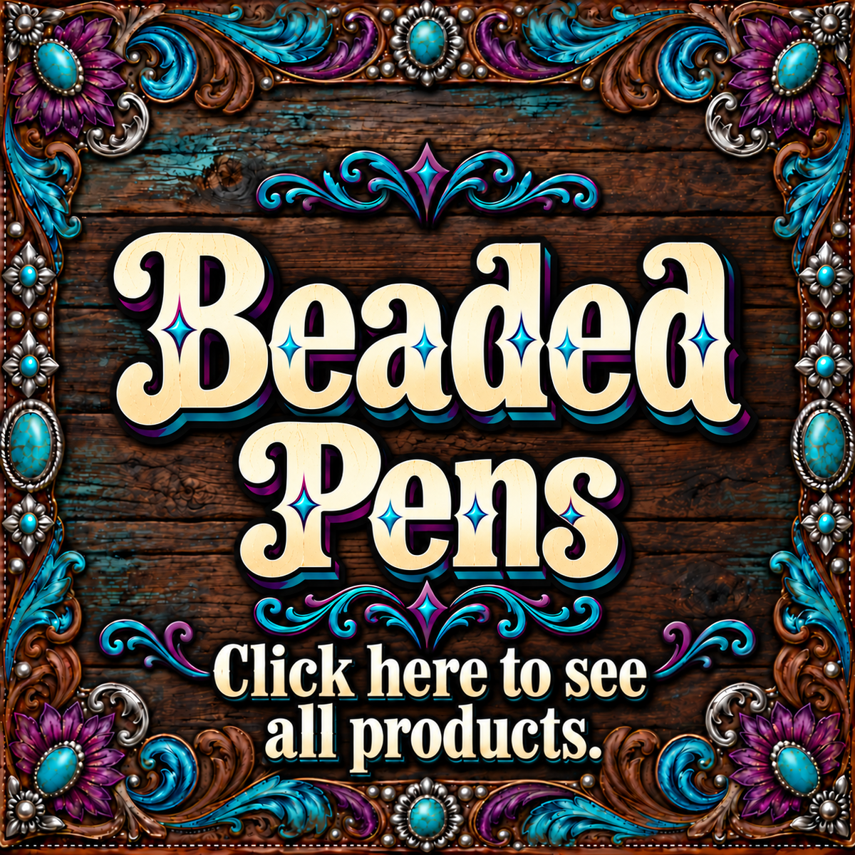 Beaded Pens