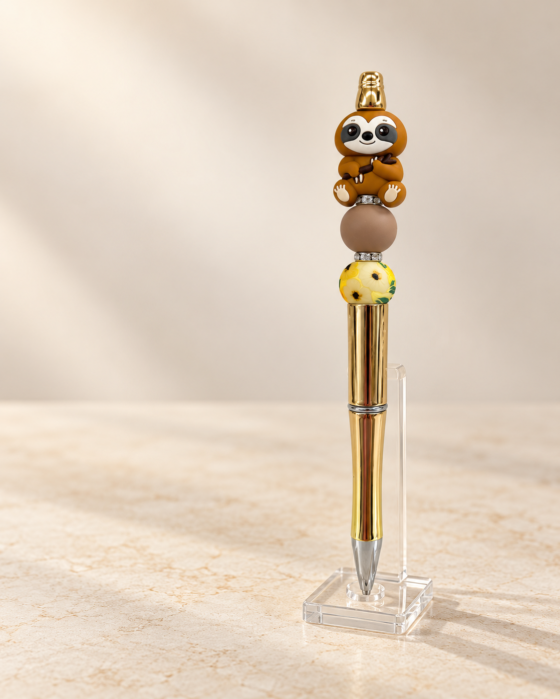 Sloth Beaded Pen - A Little Sloth, A Lot of Sunshine 2