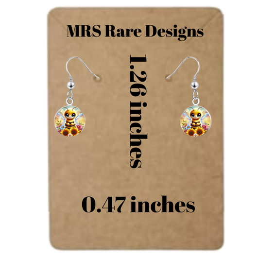 🌻 Sunbeam Critter Charm Earrings