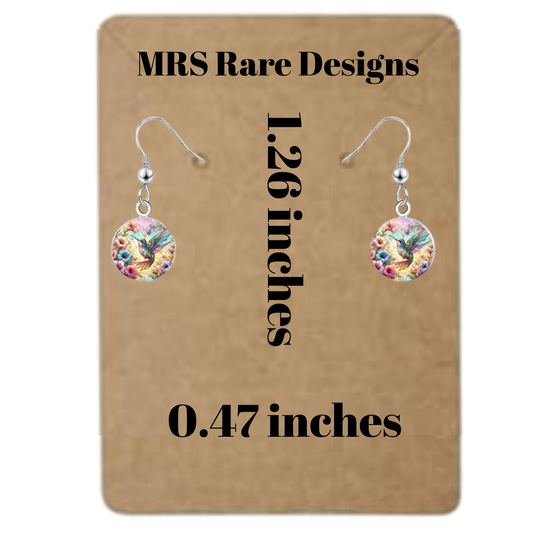 Harmony in Flight – Hummingbird Earring Set Collection
