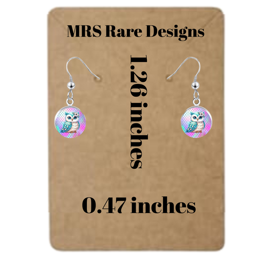 🦉 "Whimsy Owlets" Mini Dangle Earring Collection