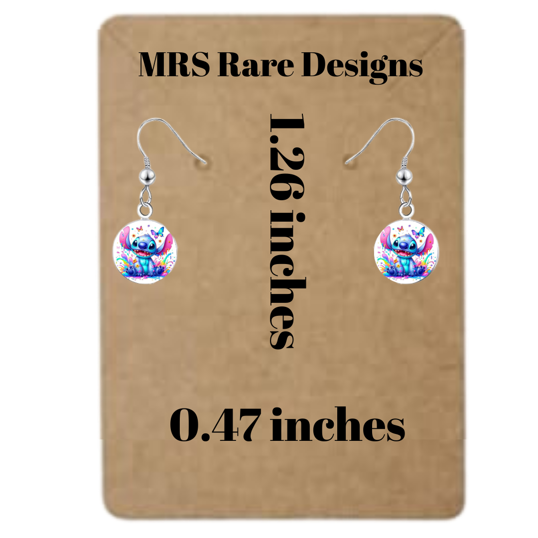 Whimsy Duo Dangles – Stitch & Eeyore Edition