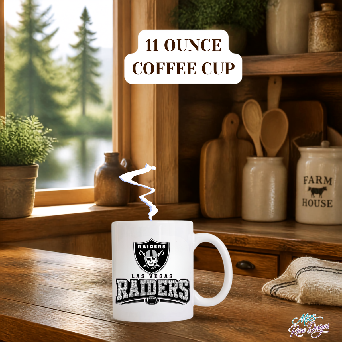 Game Day Kickoff 11 oz Football Coffee Cup – Choose Your Team