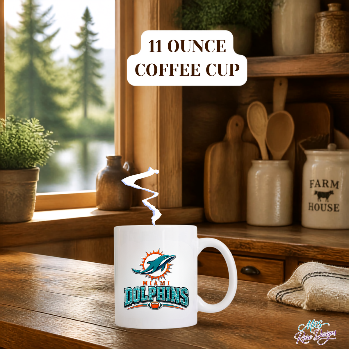 Game Day Kickoff 11 oz Football Coffee Cup – Choose Your Team