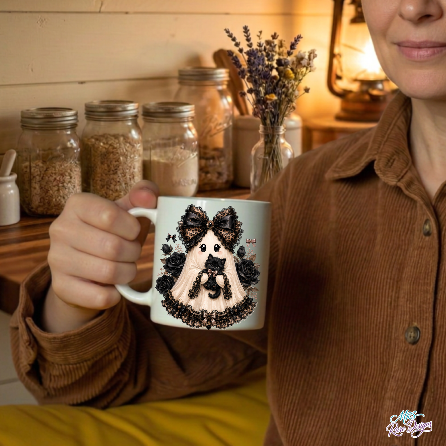 🖤 "Rise & Shine, Spooky" Coffee Mug — 11oz