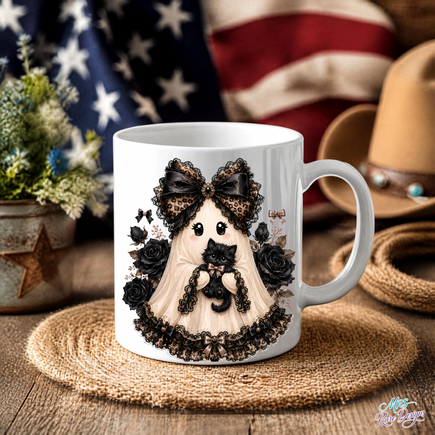 🖤 "Rise & Shine, Spooky" Coffee Mug — 11oz