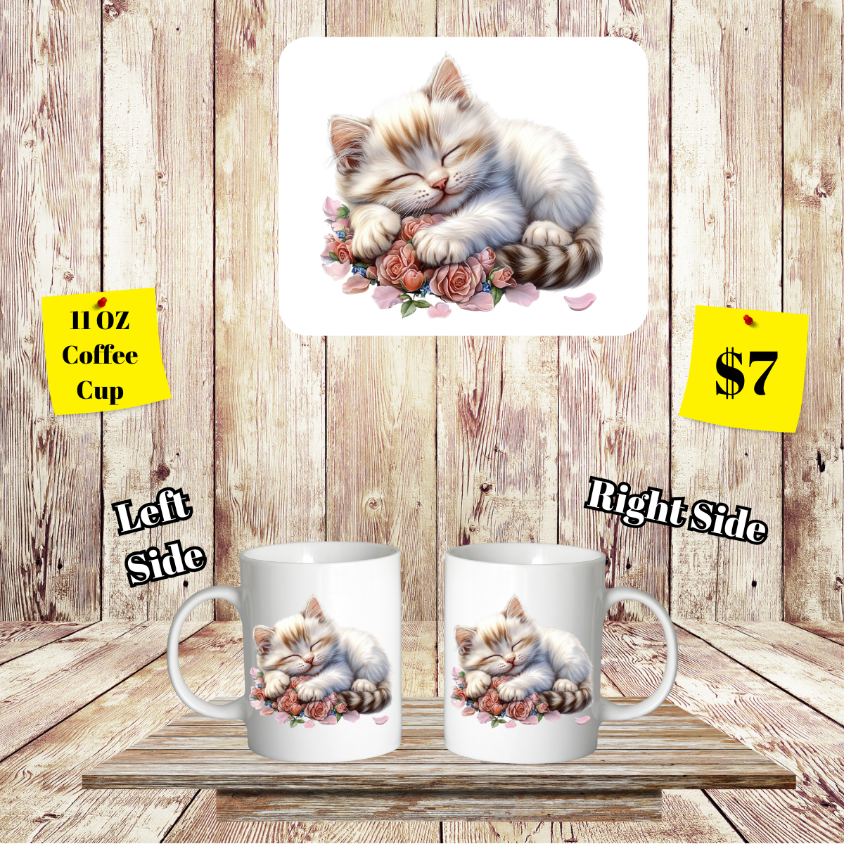 Kitty Cuddle Coffee Cup Collection