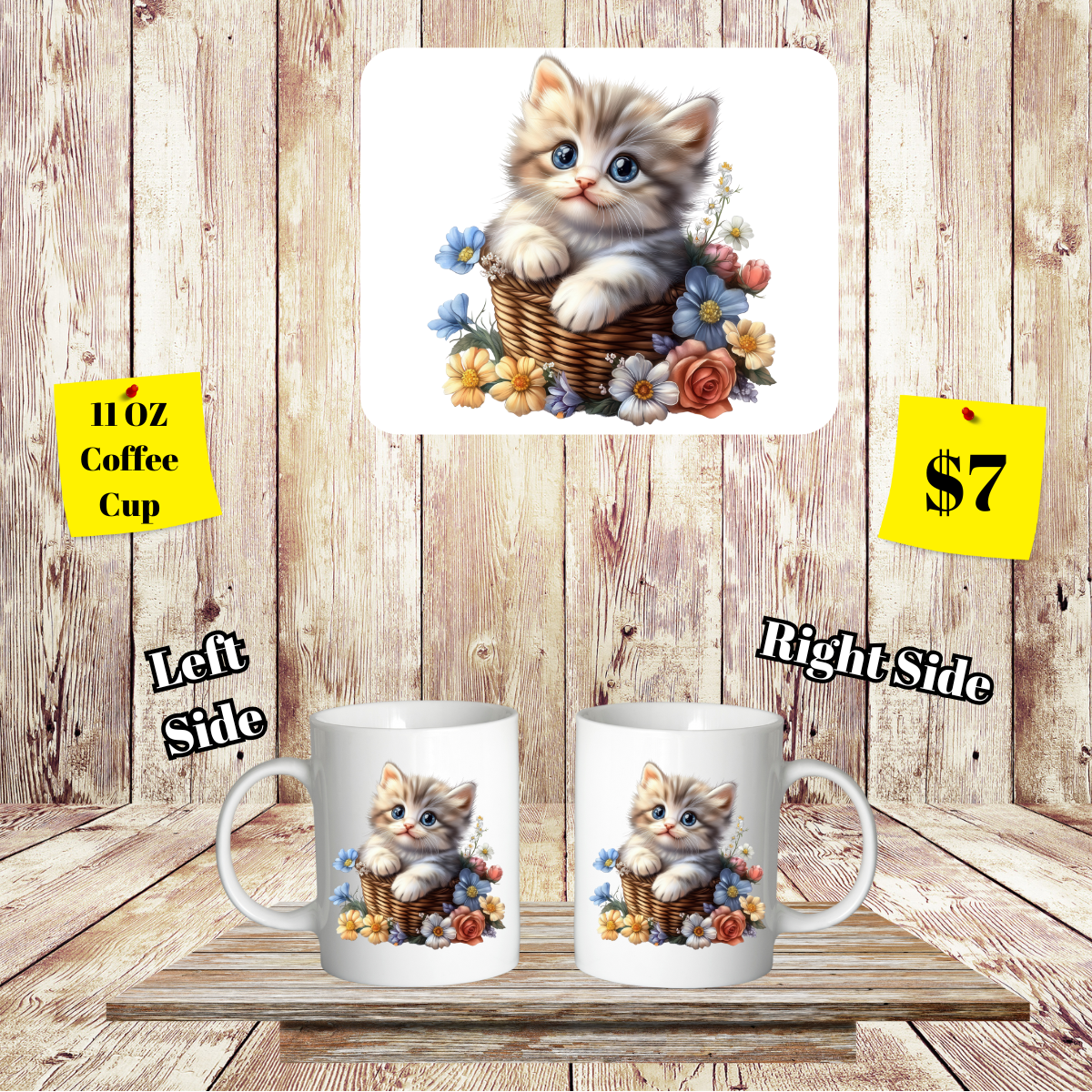 Kitty Cuddle Coffee Cup Collection