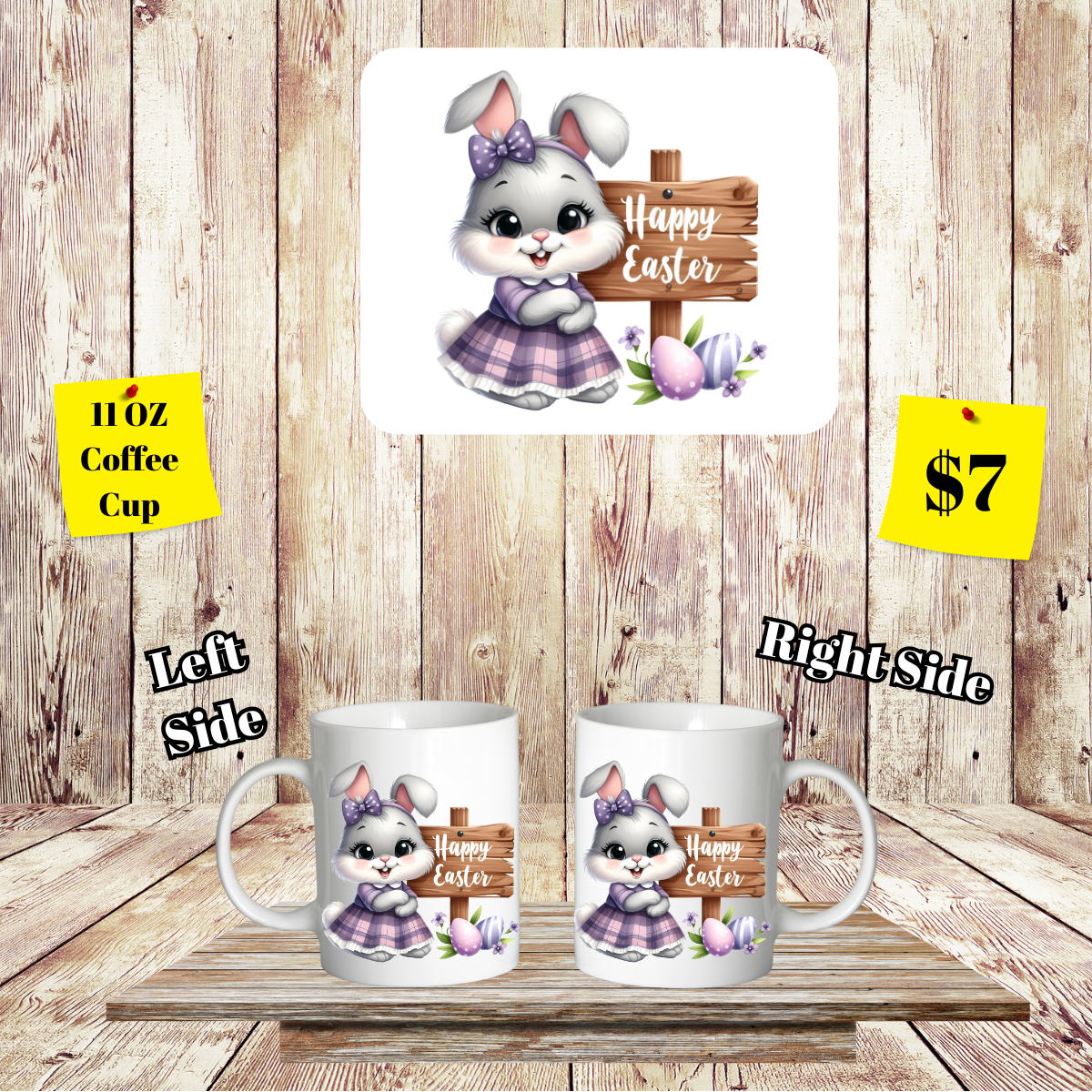 Easter Bunny Delight Mugs