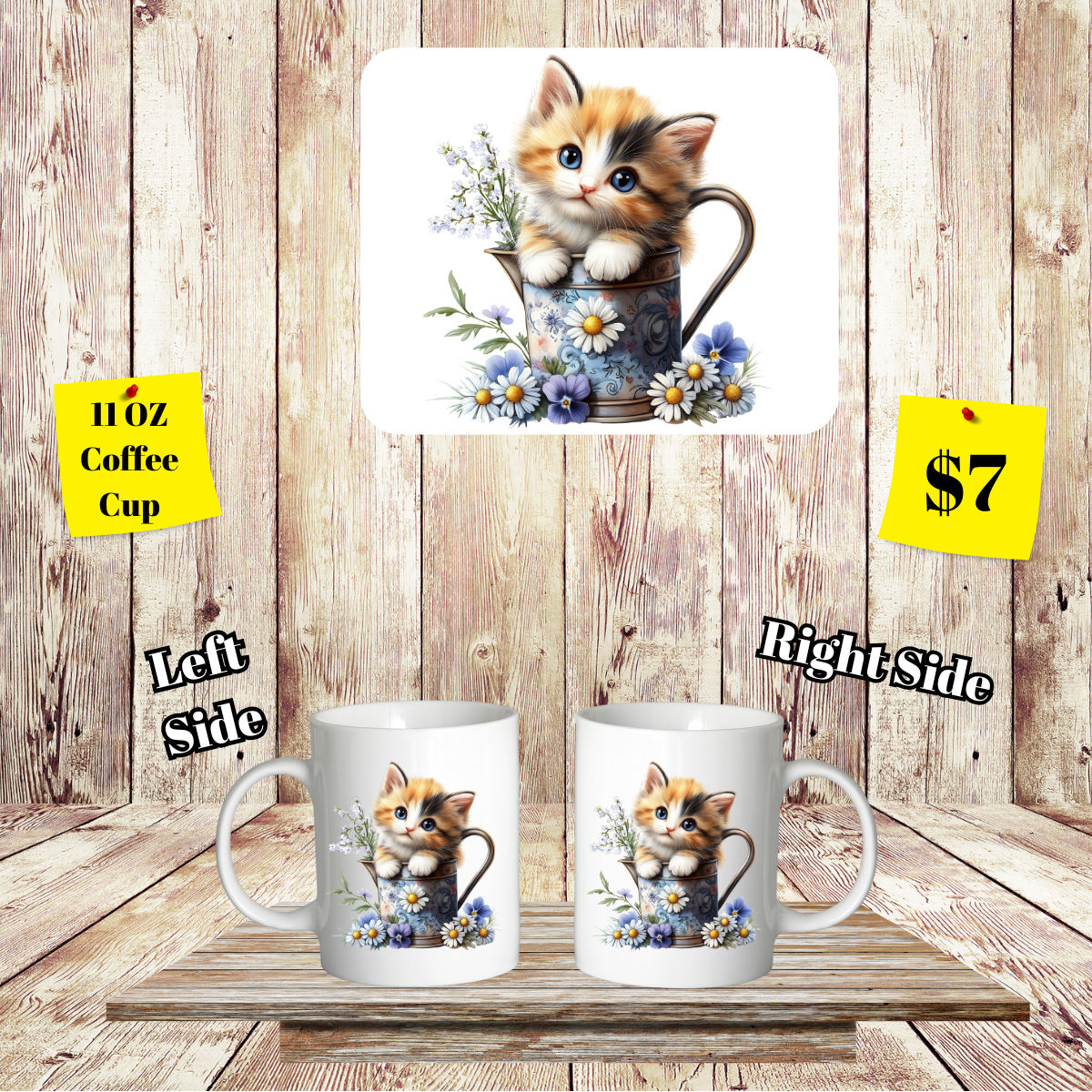 Kitty Cuddle Coffee Cup Collection