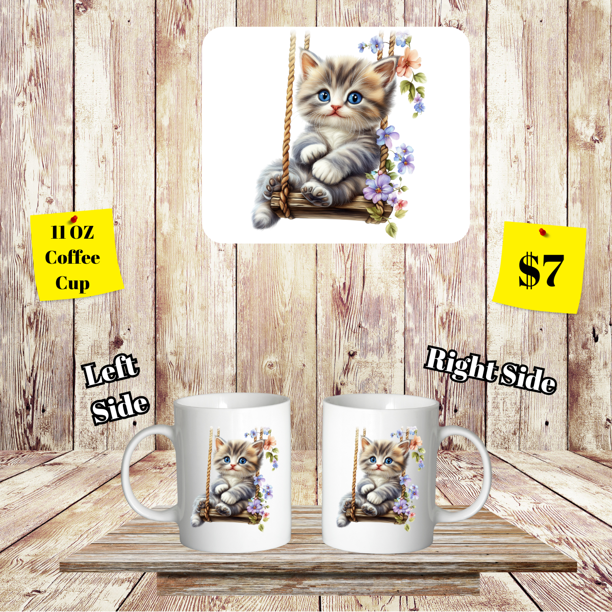 Kitty Cuddle Coffee Cup Collection